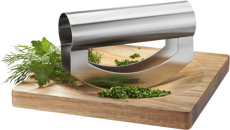 Dobbelthakkekniv VIAVO og skærebræt