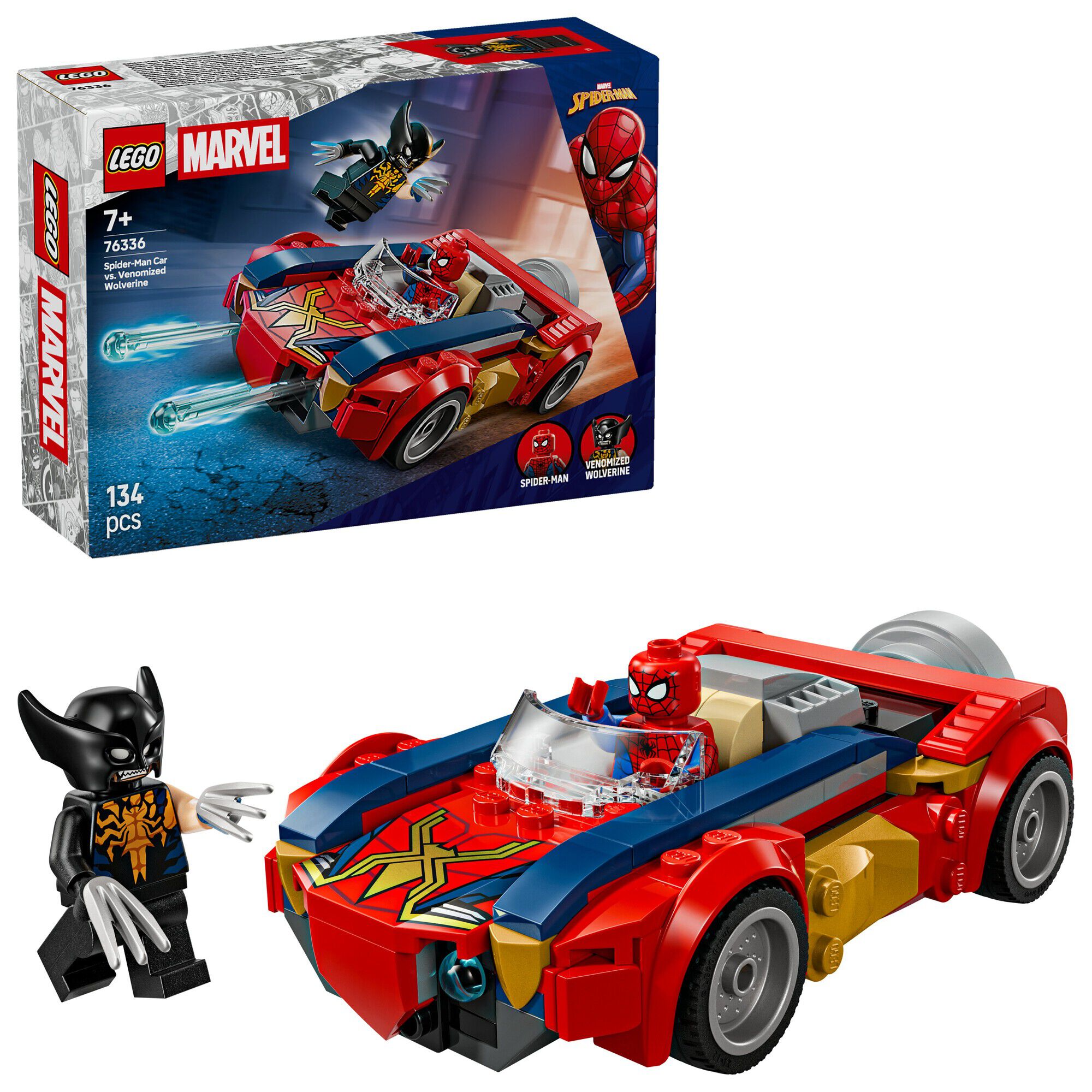 76336 Spider-Man-bil mod