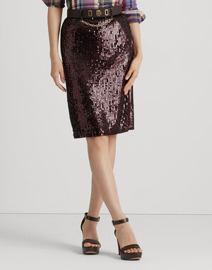 SEQUIN-SKIRT