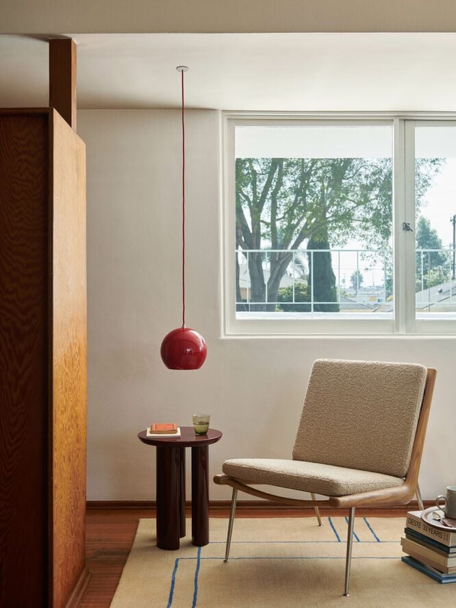 Topan Pendant VP6, Vermilion Red