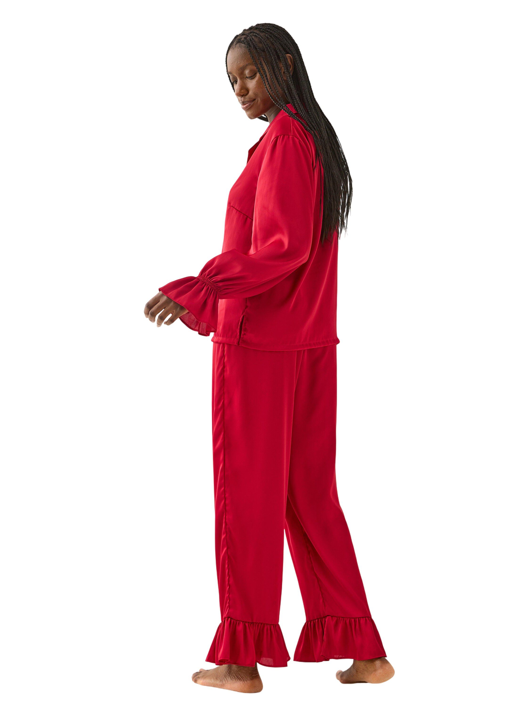 Komfortabel pyjamasbukse i mykt sat