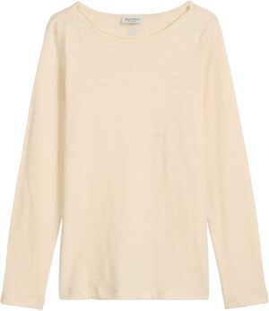 T-shirt, long sleeve, boat neck
