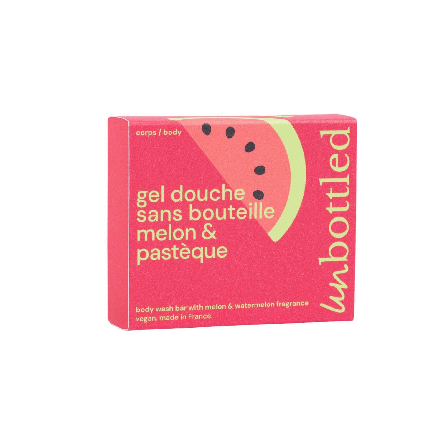 Gel Douche Sans Bouteille - Melon og vandmelon