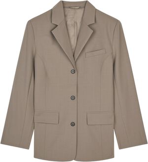 Dense Weave Less Blazer