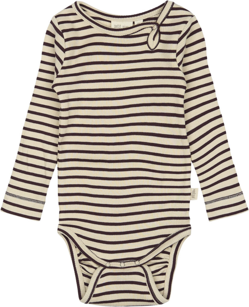 Body L/S Modal Striped