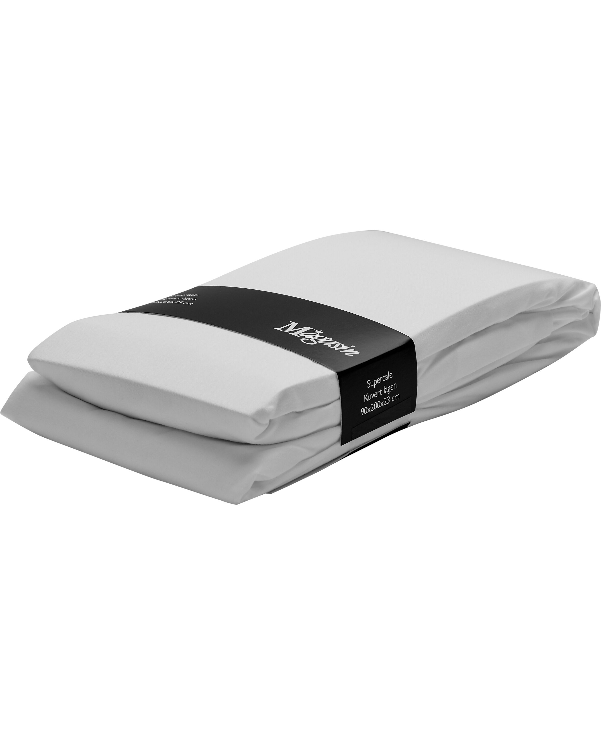 Topmadras Lagen hvid 90x200+23cm hvid