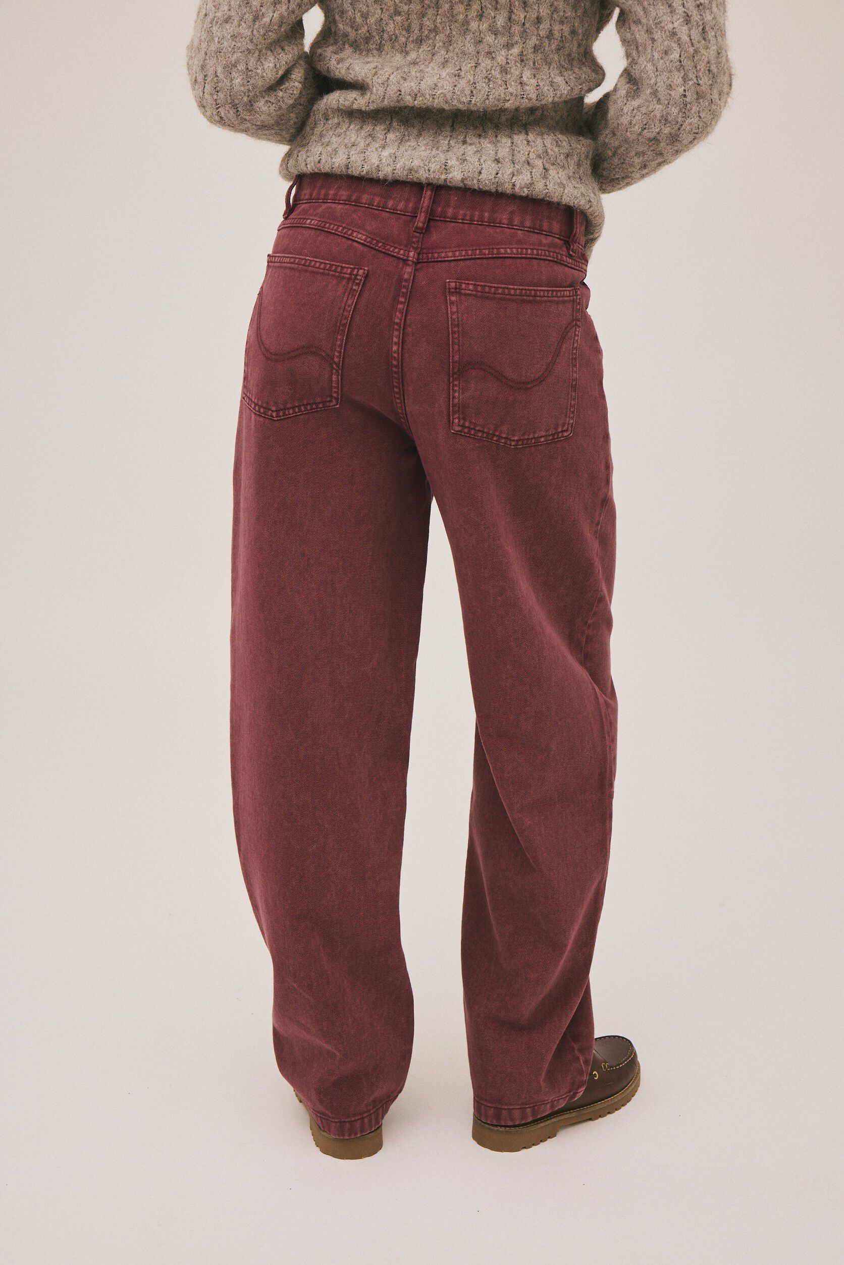 Emma M125 Barrel jeans - 100% &Oslash;kologisk bomuld GOTS