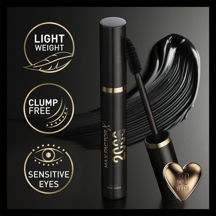 Max Factor 2000 Calorie Dramatic Volume Mascara, 001 Black, 9 ml