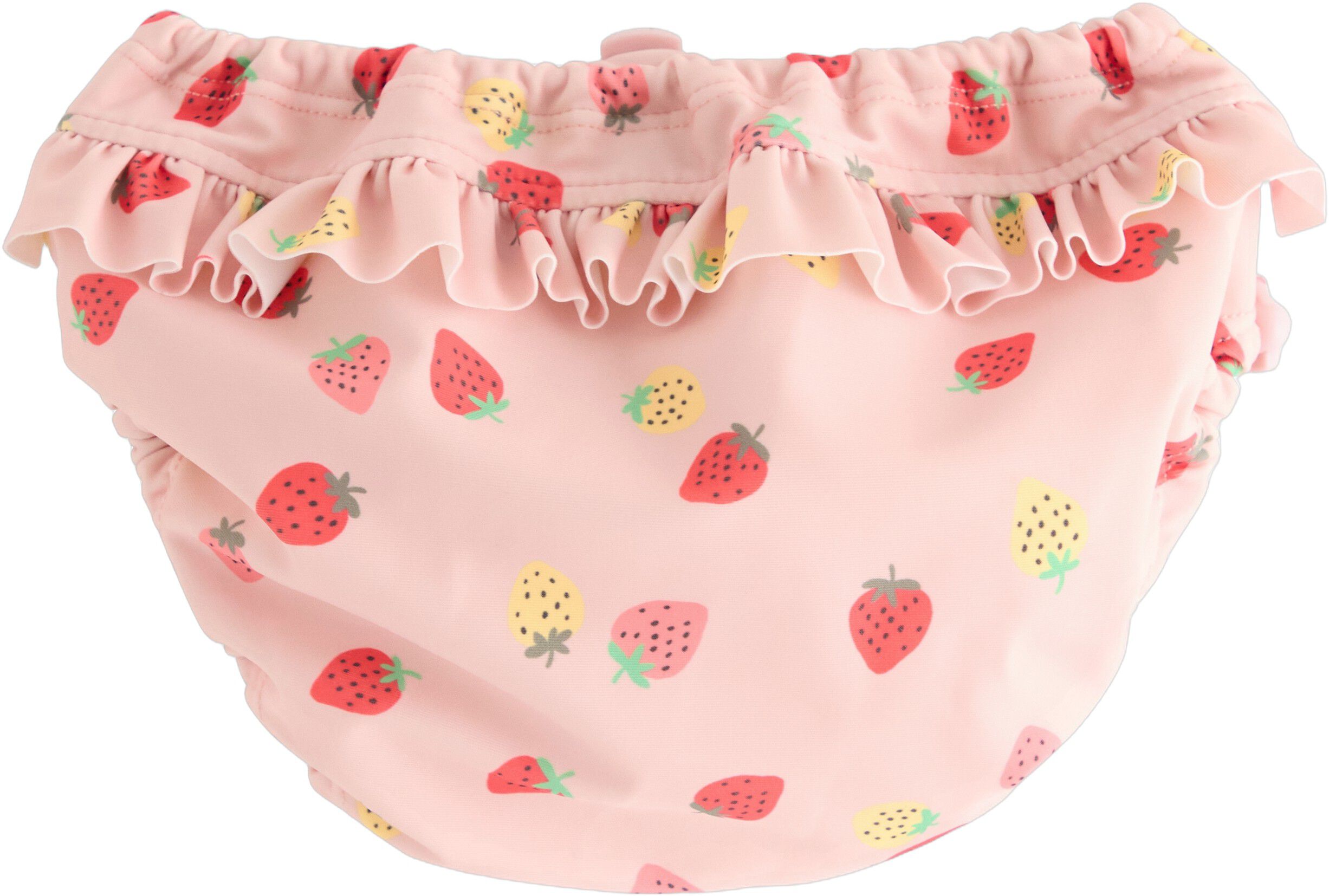 Elastic bathing briefs to prevent o