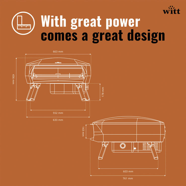 WITT ETNA FERMO PIZZA OVEN