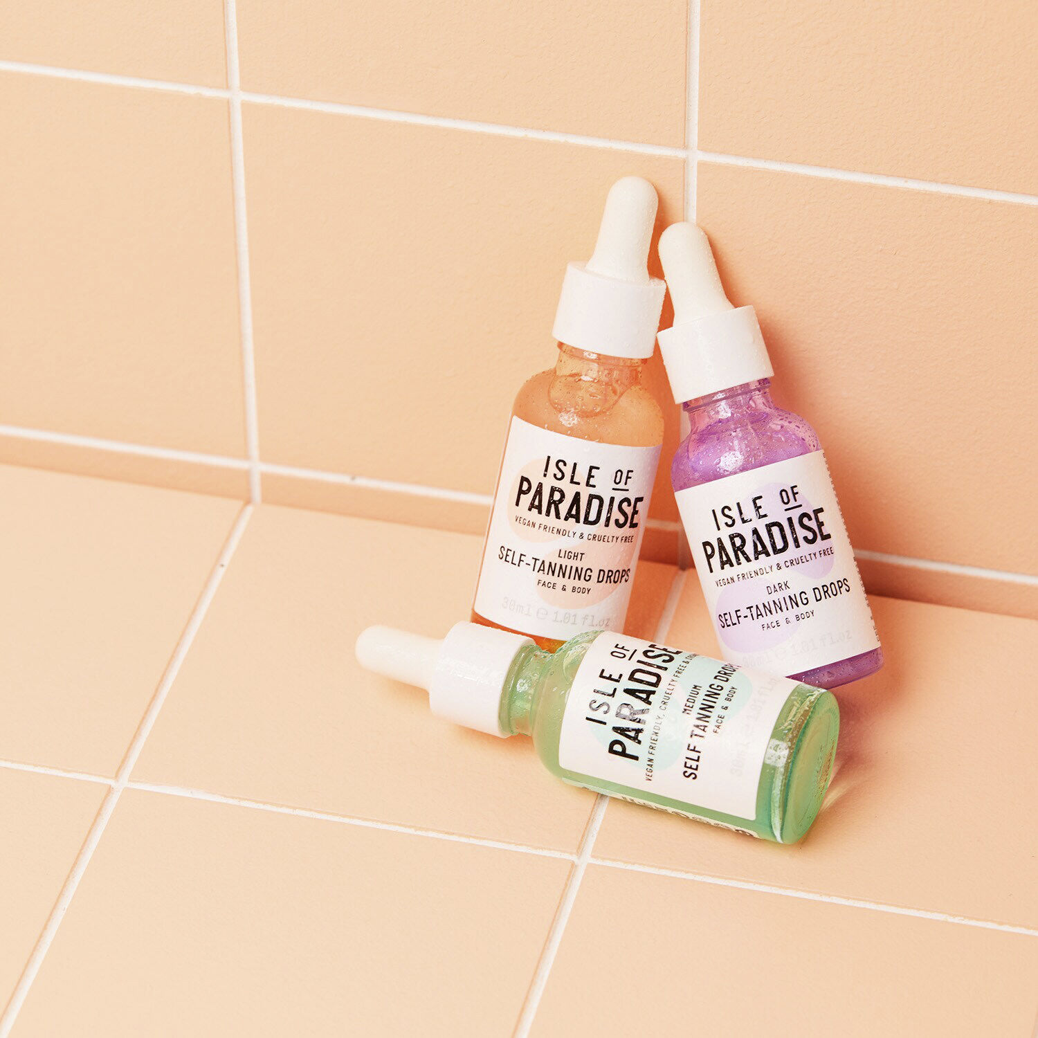 SELF TANNING DROPS PEACH 30ML