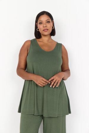Curvy WA-MARLA 1 Top Mørkegrøn