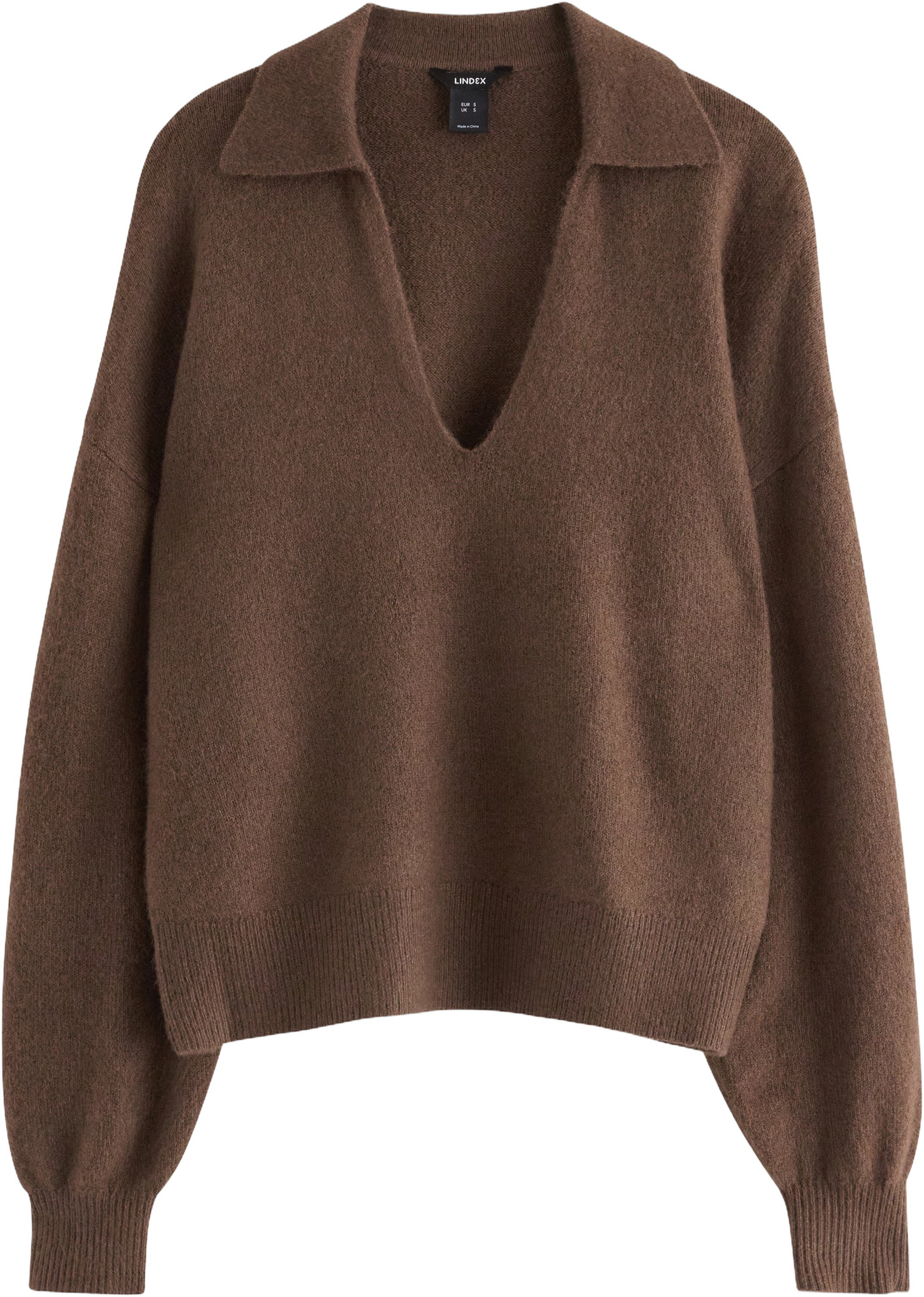 Stickad tr&ouml;ja i mjukt material med