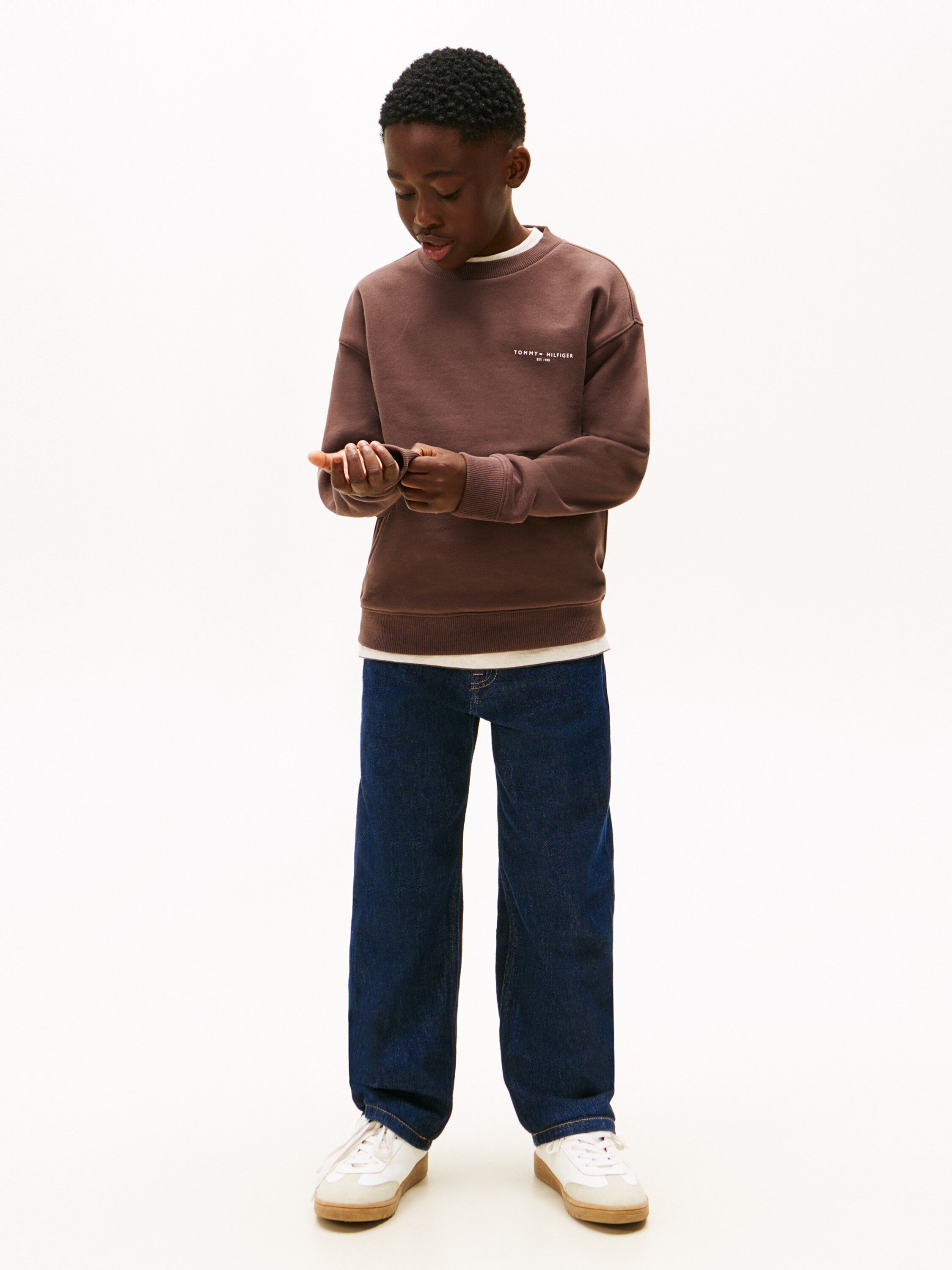 Brushed Fleece Logo Sweatshirt