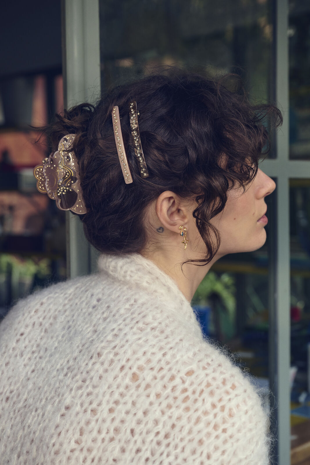 Juin Hairclip Chocolate