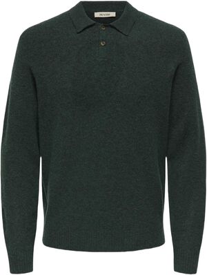 ONSJAY REG LS POLO KNIT