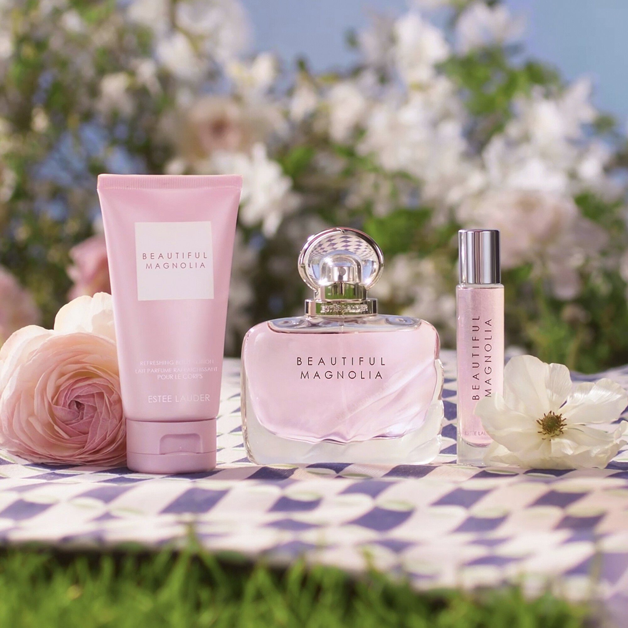Beautiful Magnolia Deluxe Trio Giftset
