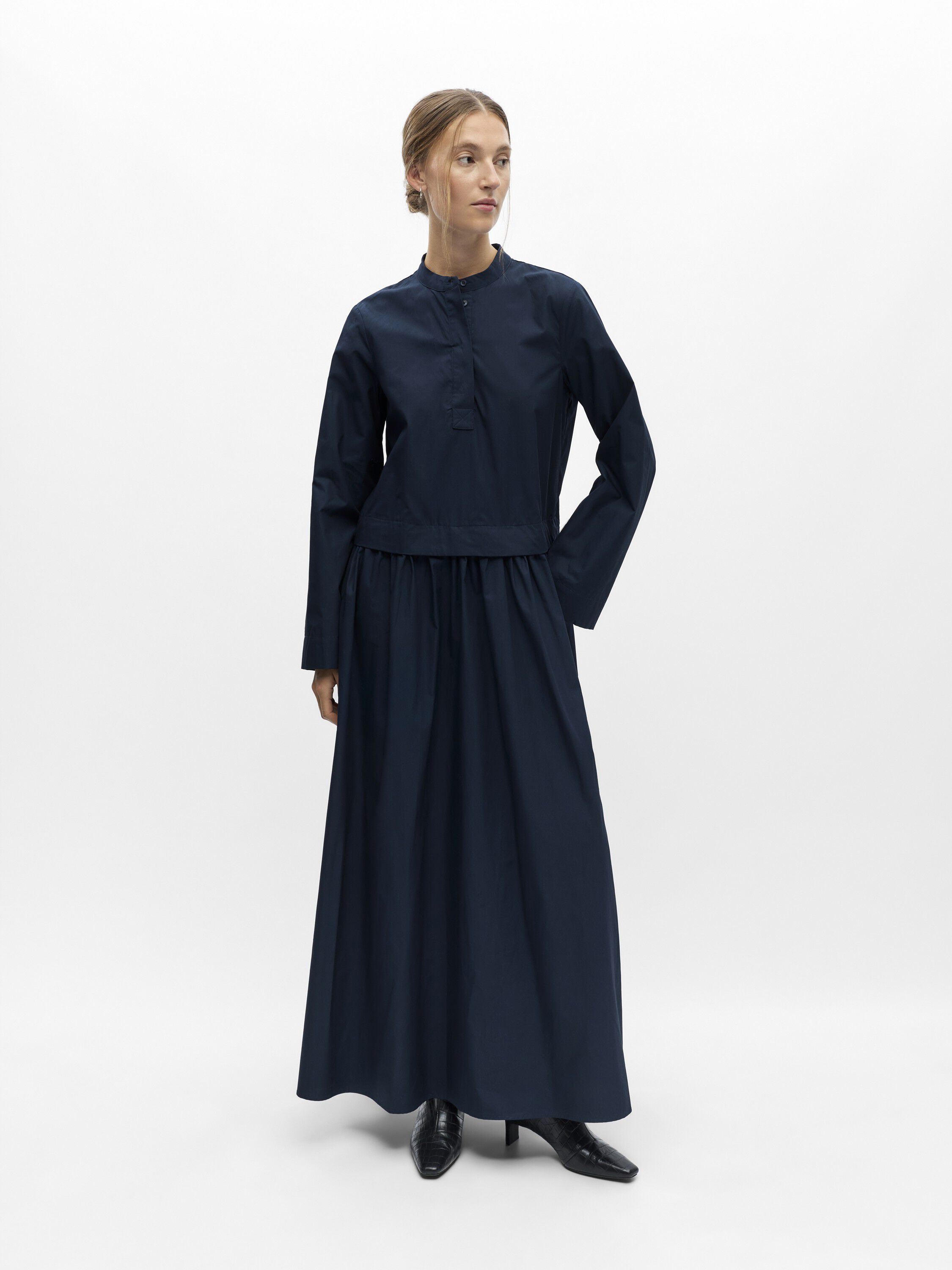 Objadona L/S Long Shirt Dress E Aw 26