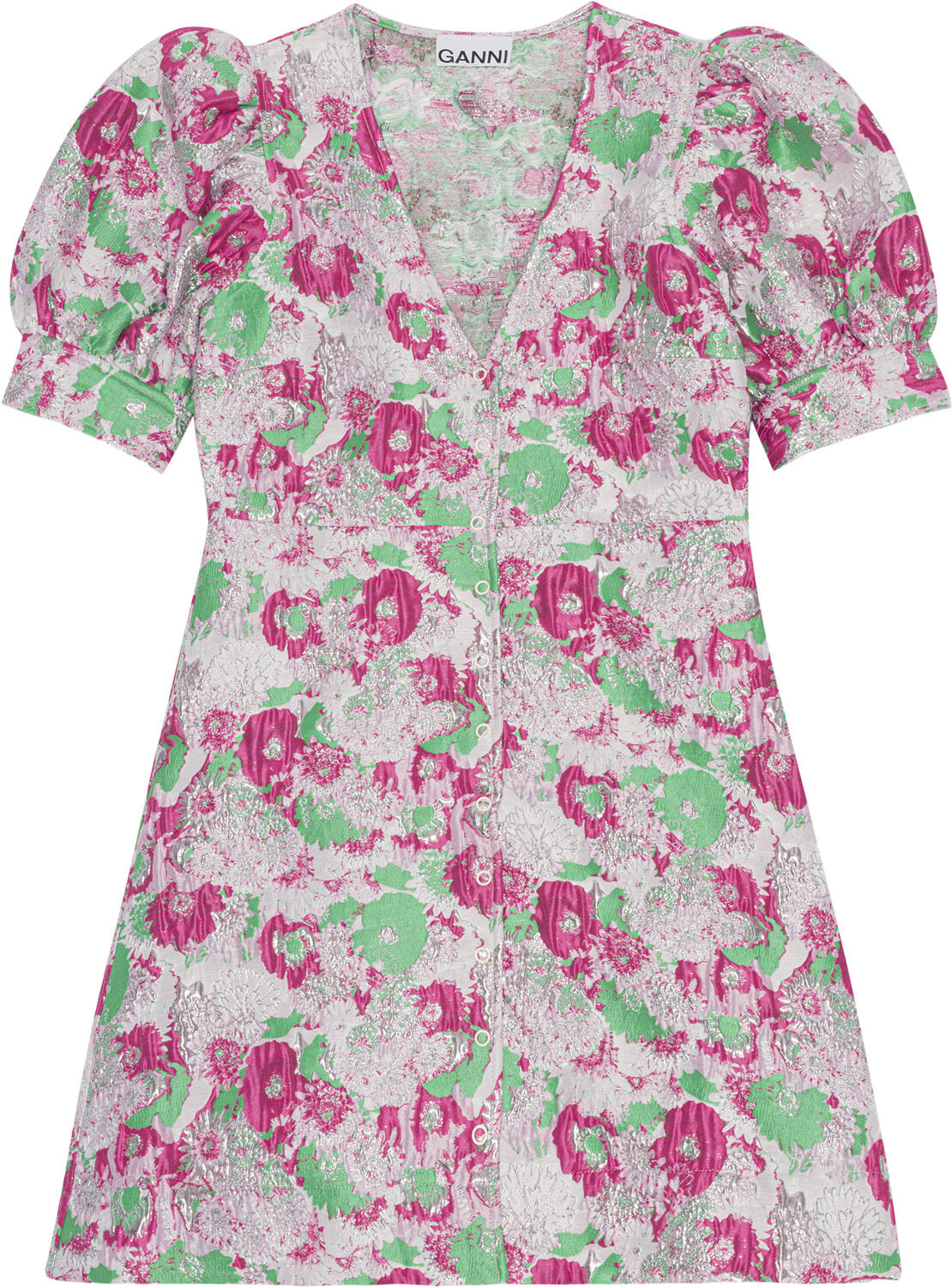 3D Jacquard Minikjole