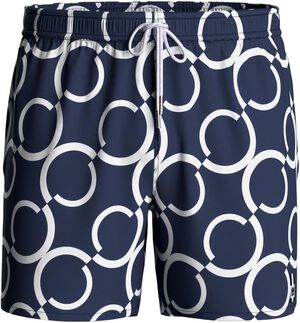 Geometric Print Swim Shorts