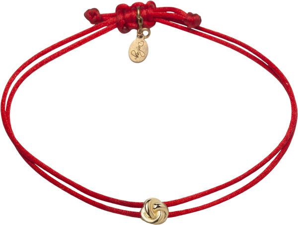 Small Knot Red String Bracelet