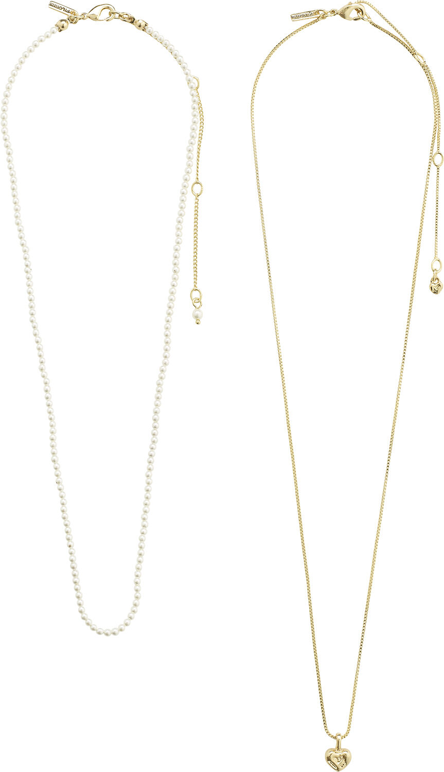 ARLET necklace 2-in-1 set, gold-plated