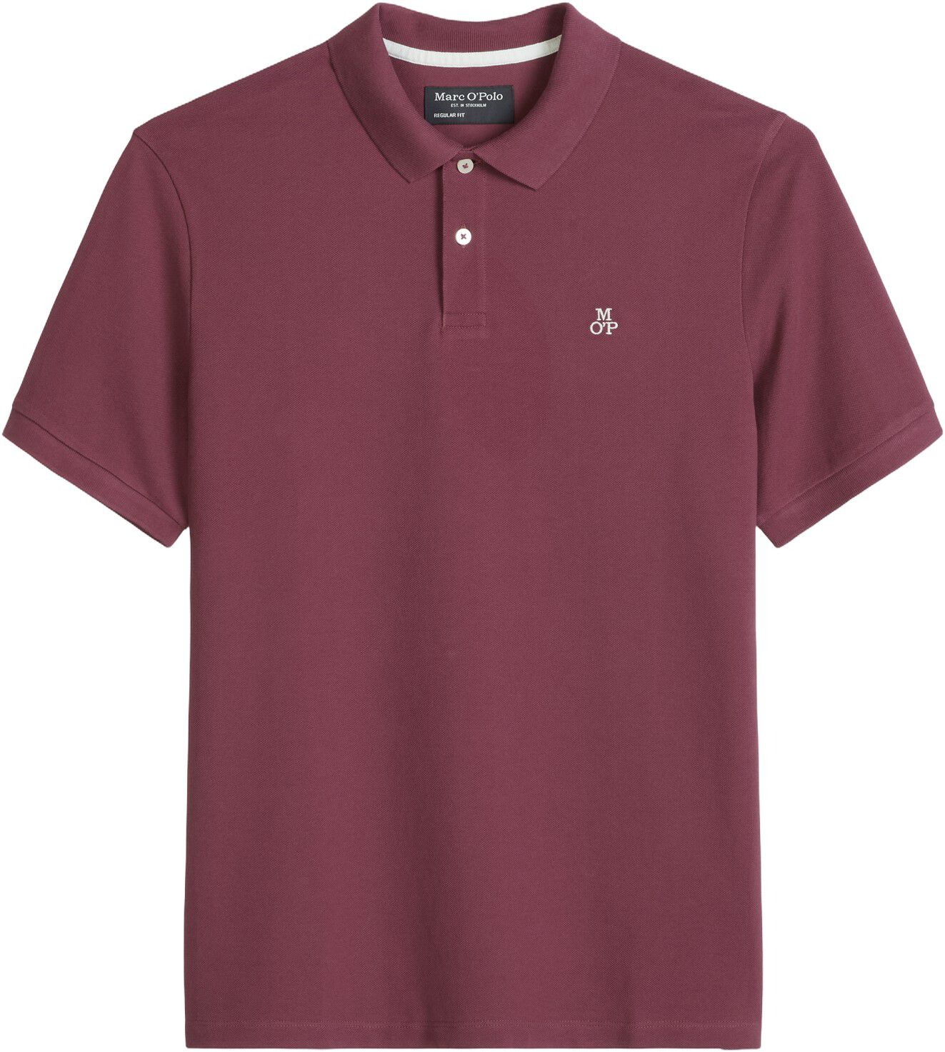 Polo shirt, short sleeve, button pl