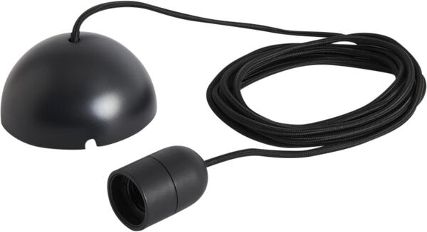 Common Pendant Cord set-Soft black