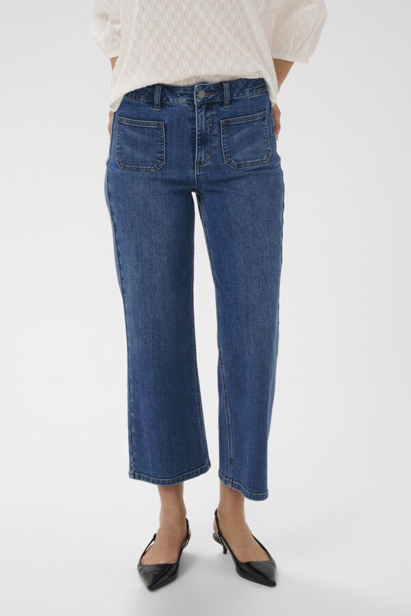 KAbrook Cropped HW Jeans