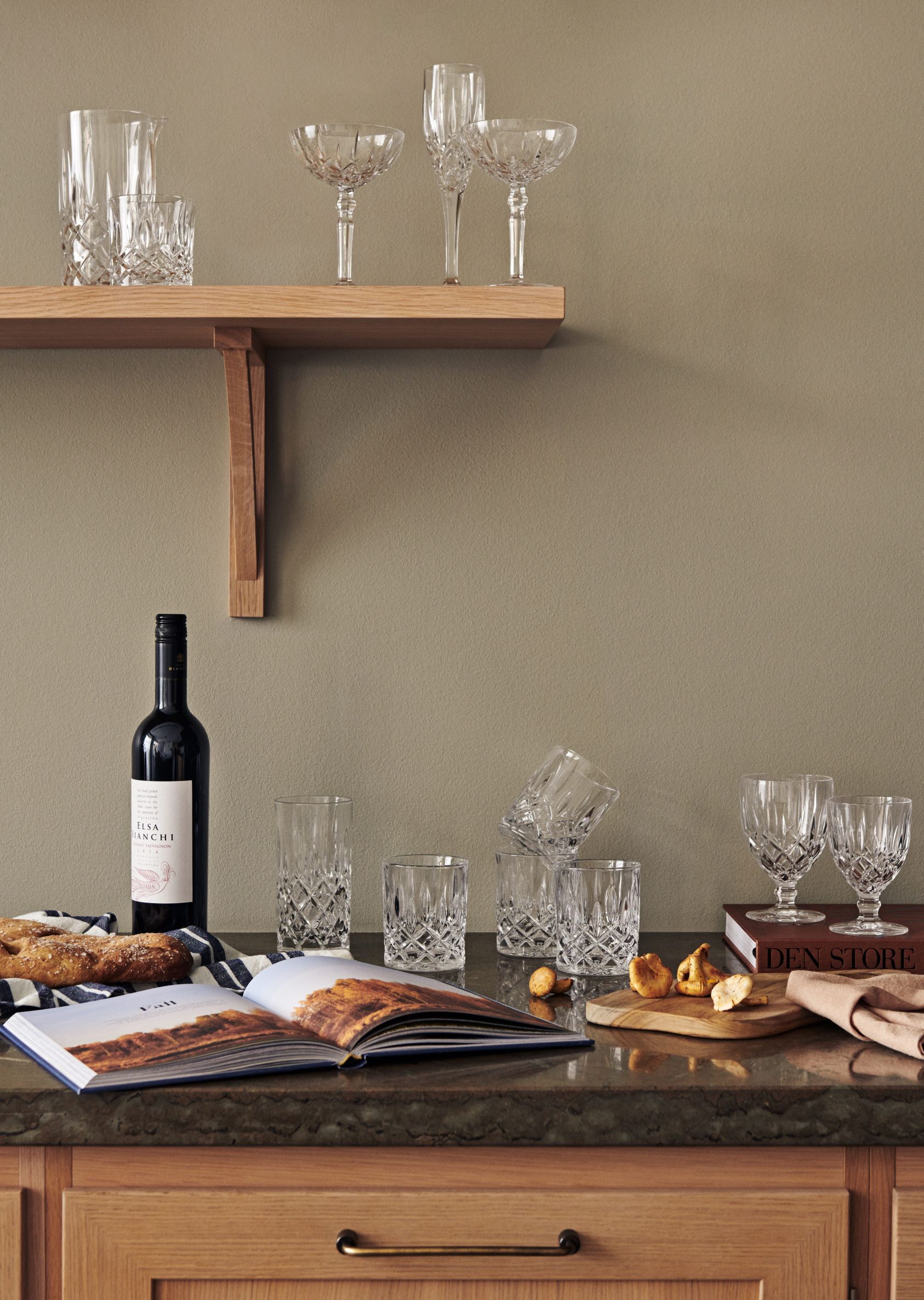 4 stk. Noblesse krystal whisky glas