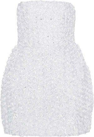 3D Flower Mini Dress