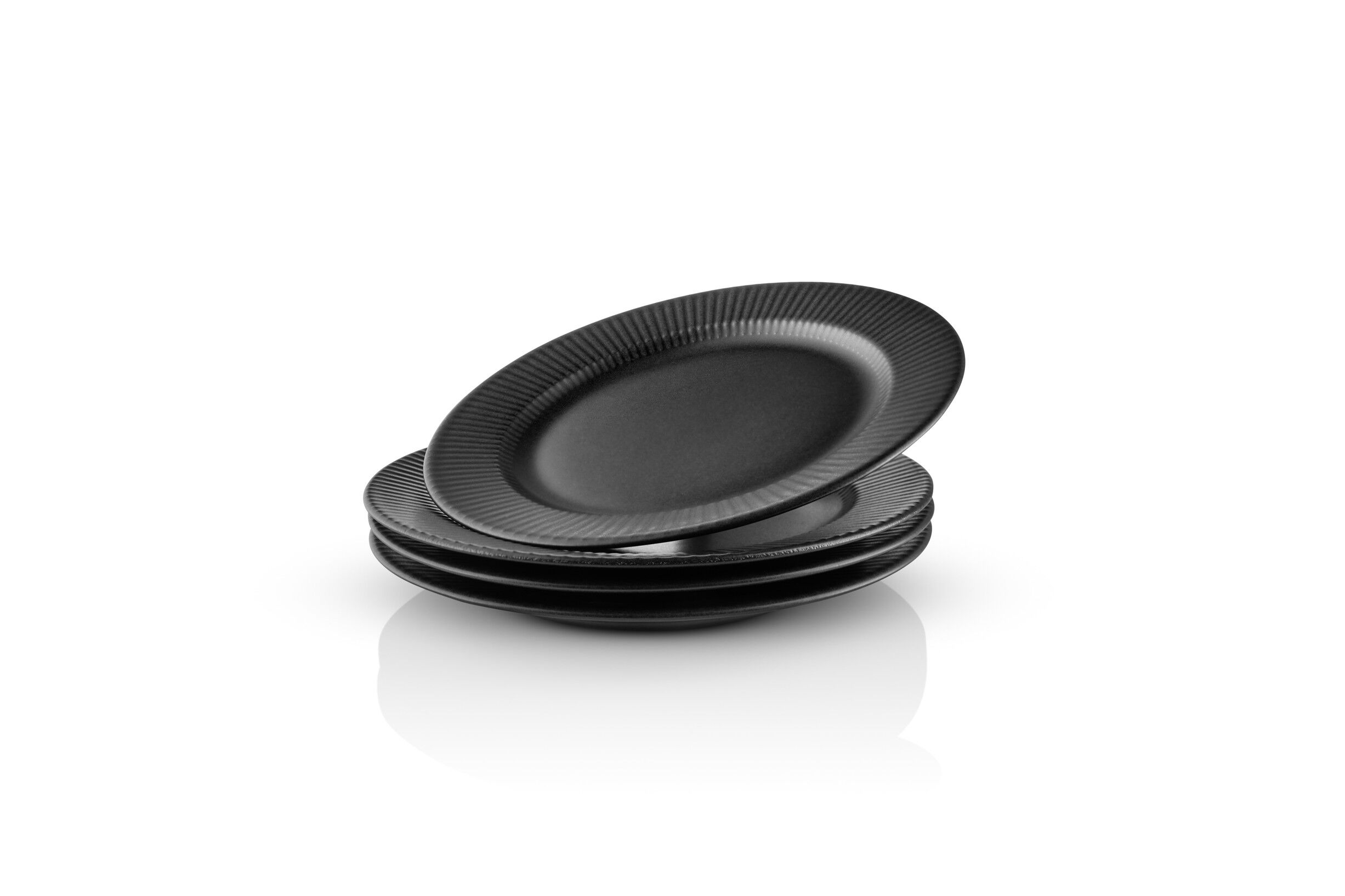 Legio Nova Frokosttallerken 22 cm Black - 4 stk