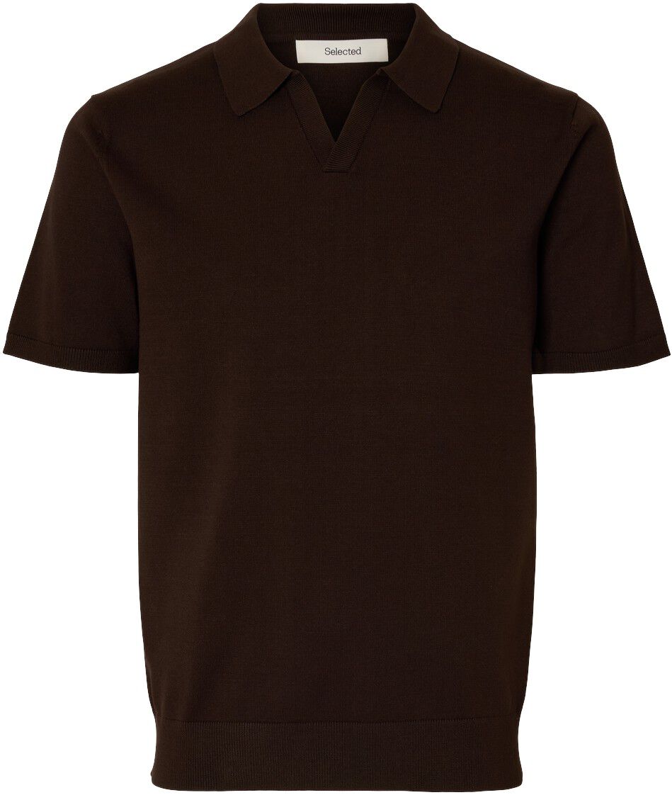 SLHTELLER SS KNIT POLO NOOS