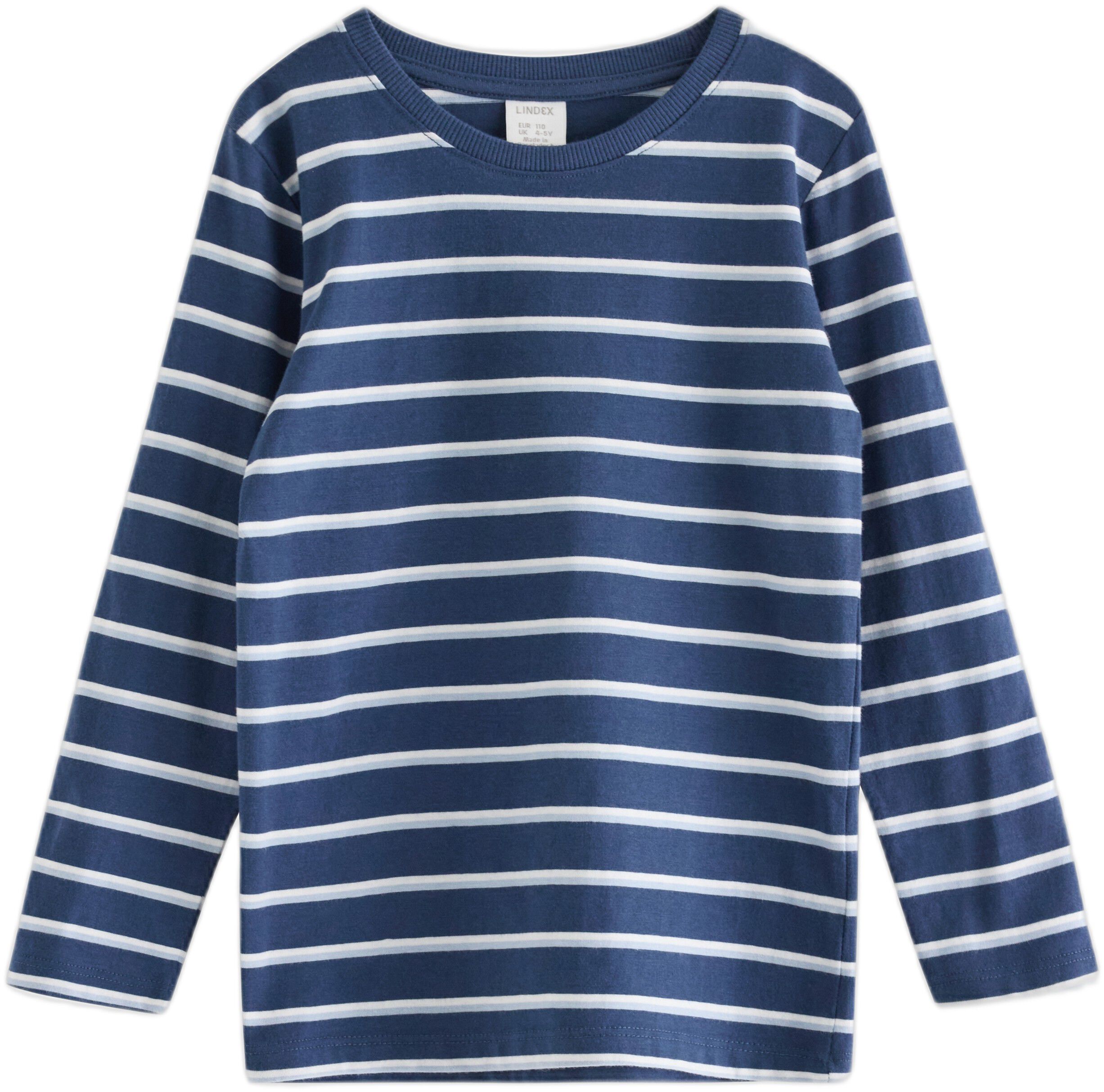 Top l s striped basic