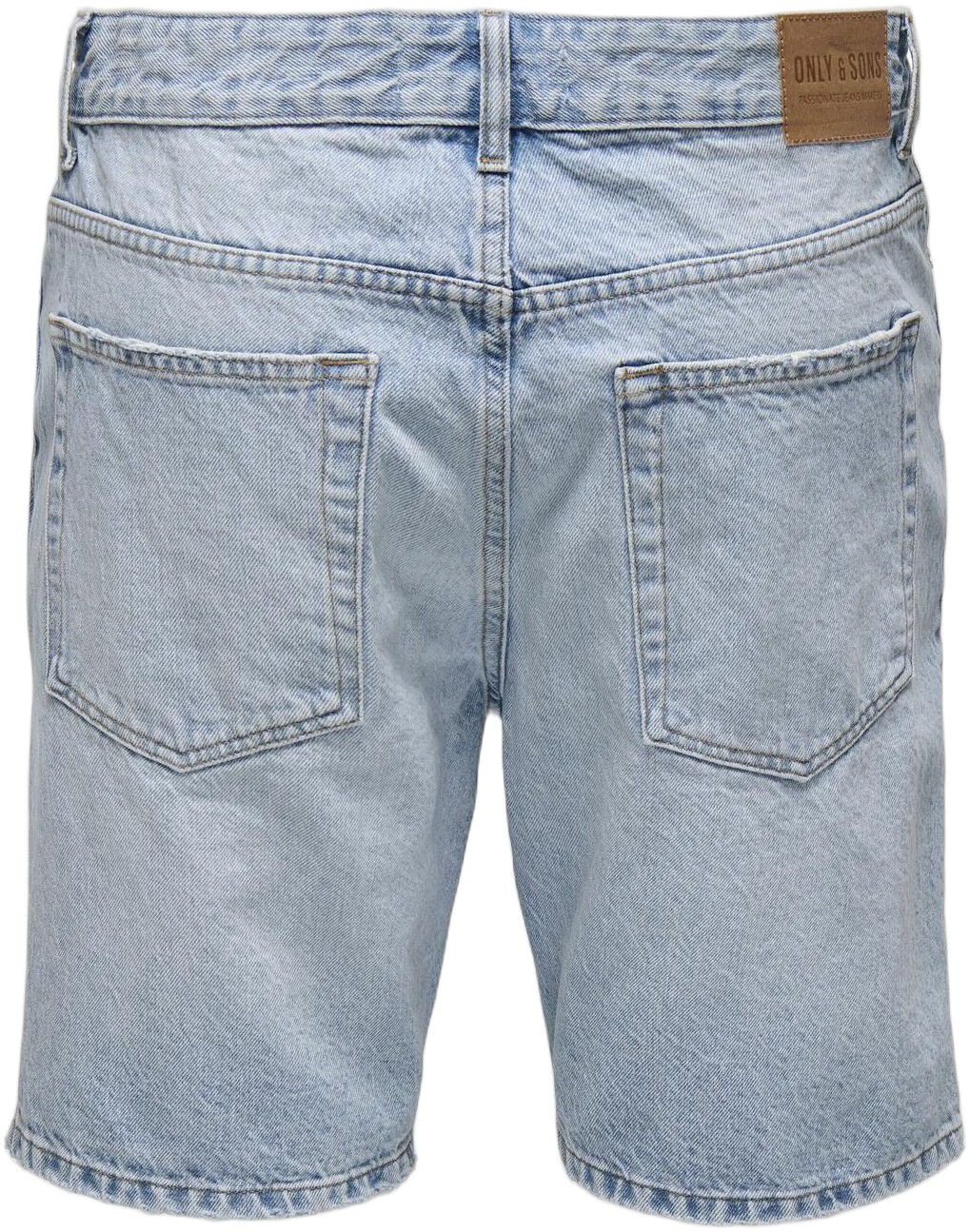 ONSEDGE BLACK 2047 TAI DNM SHORTS N