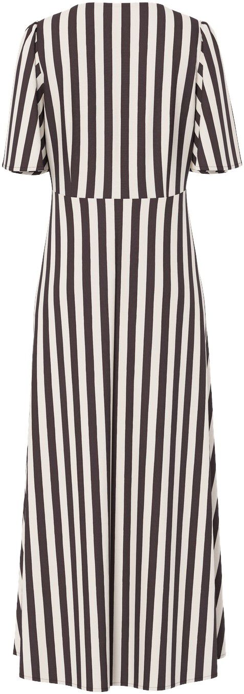 YASSAVANNA SS LONG V-NECK DRESS S.