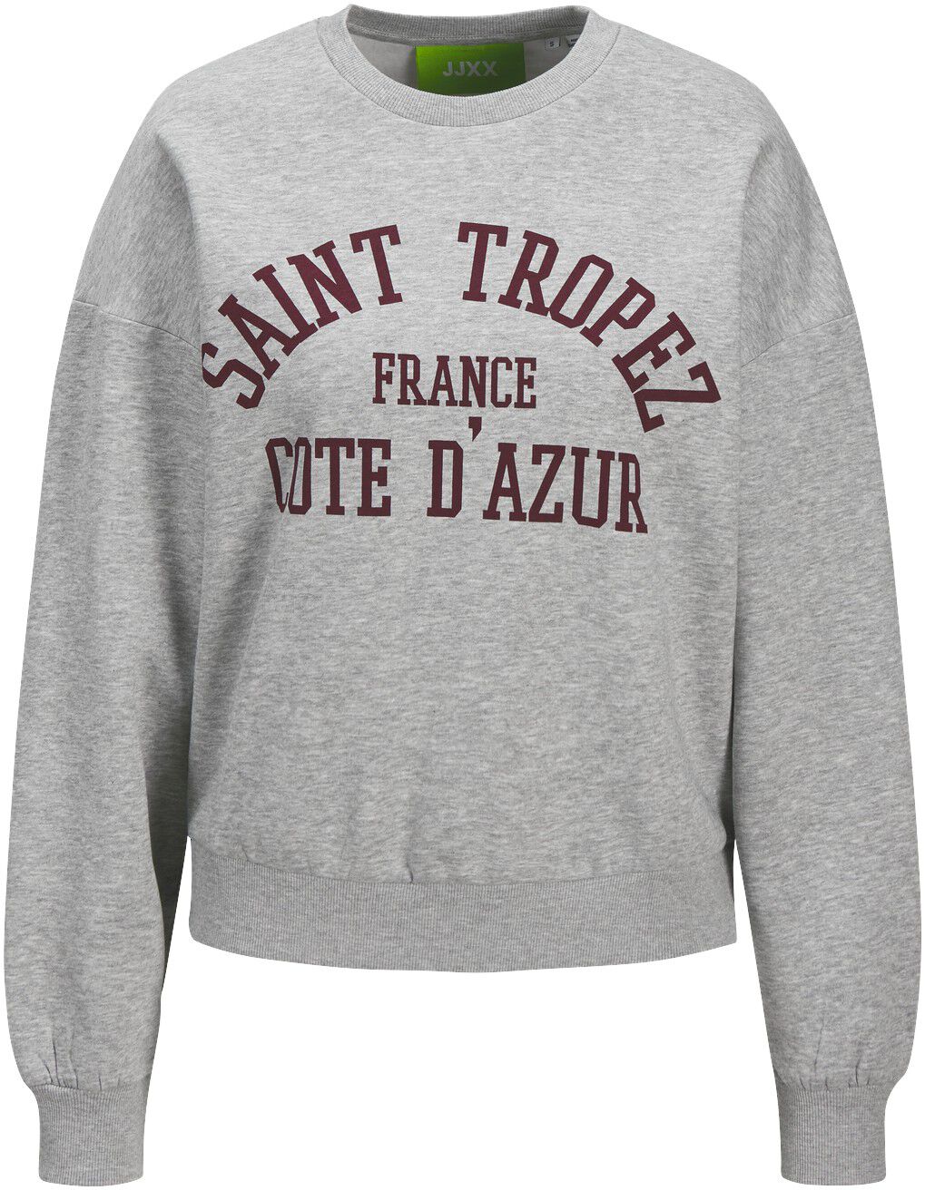 JXMERLE RLX SHORT LS CREW SWT LN