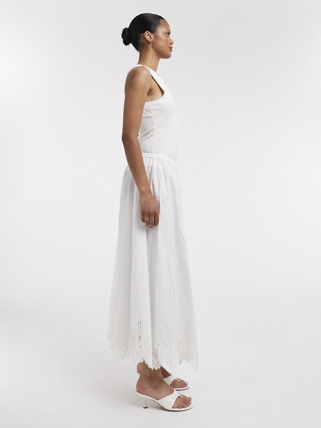 TSLINA LACE ANKLE SKIRT WVN