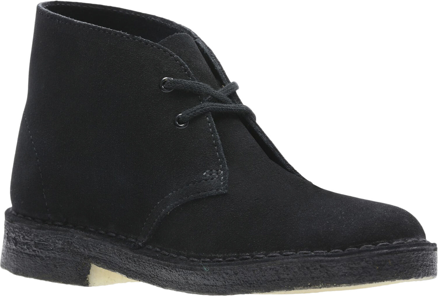 Desert Boot. Black Sde, D, 4
