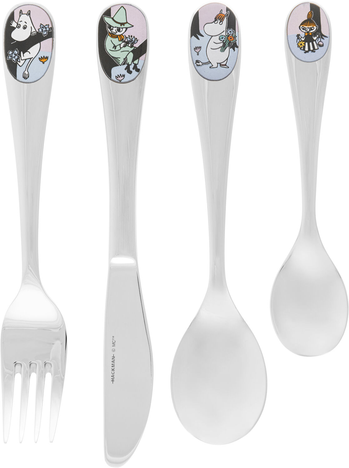 Moomin Arabia bestik b&oslash;rnes&aelig;t Venner For Evigt