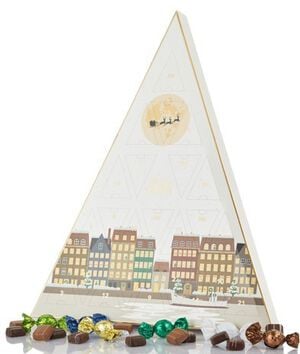 Cocoturekalender, perlemor trekant