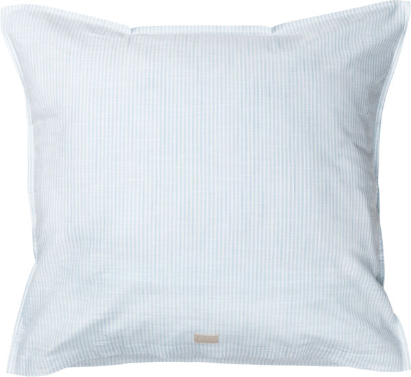 Monochrome Lines Pudebetræk lys blå/hvid 70x50 cm NO