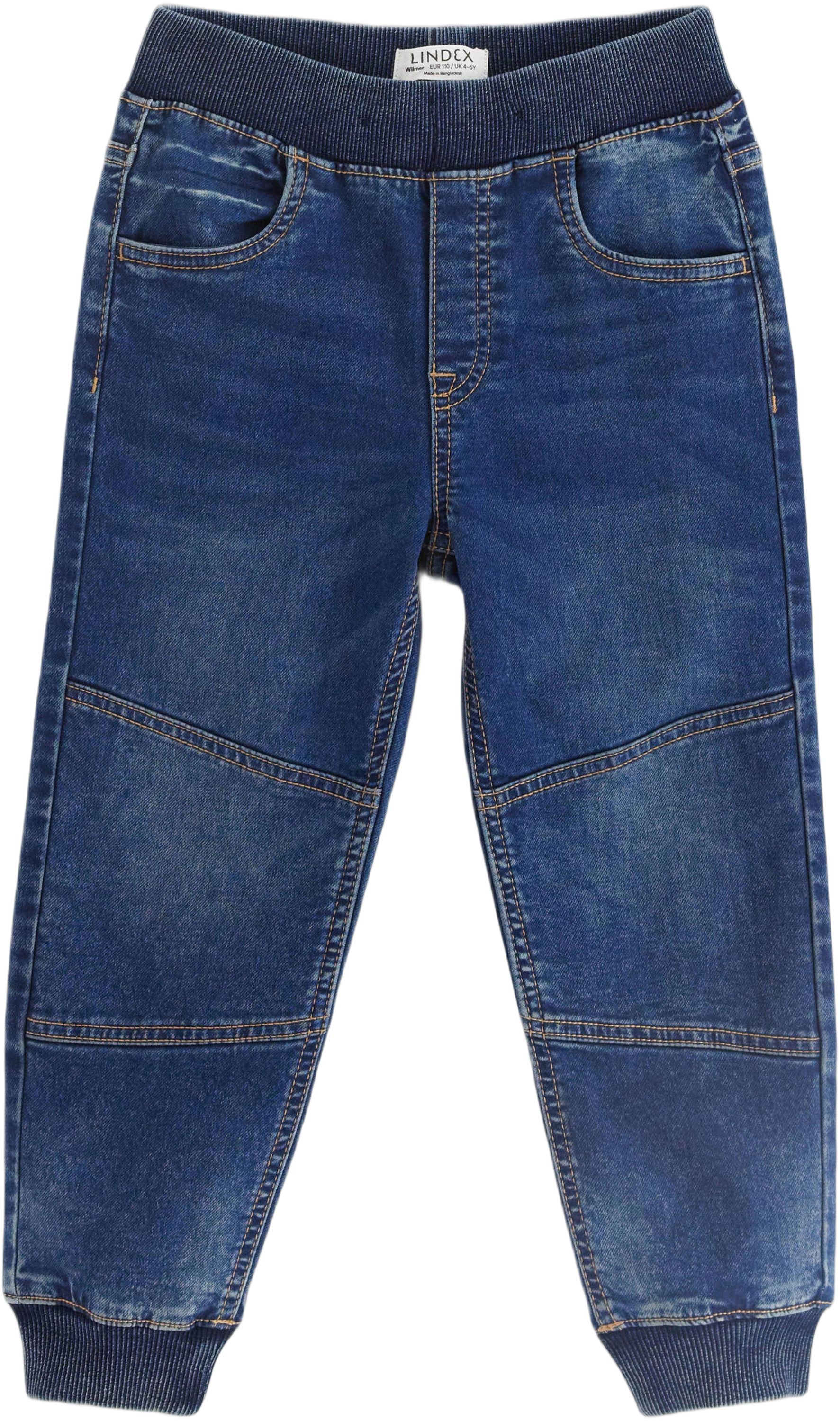 Comfy and stretchy pull-up jeans in