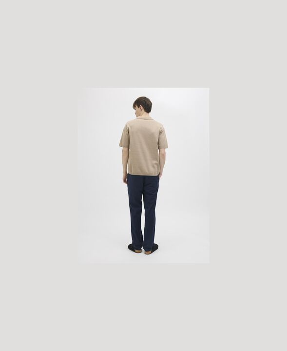 JREBCALLUM KNIT POLO SS