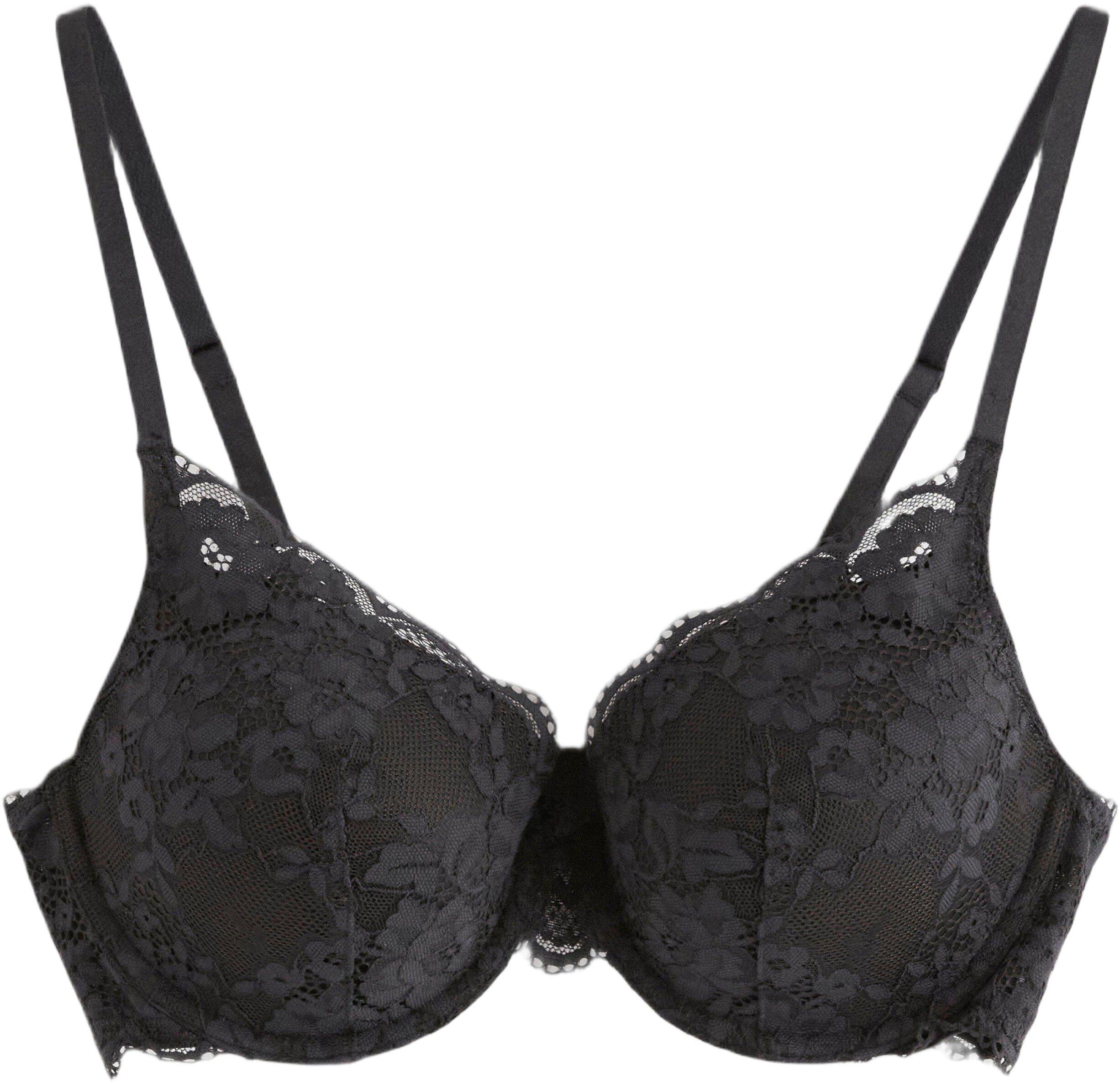 Lilja t-shirt-bh med blonder