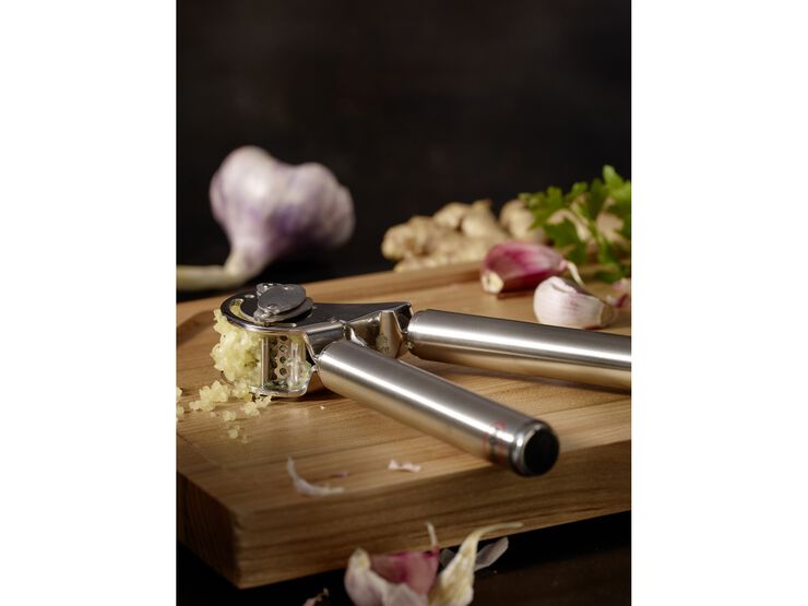Hvidløgspresser 20 cm Stål