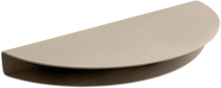 Half Moon Shelf: Warm Grey: Large