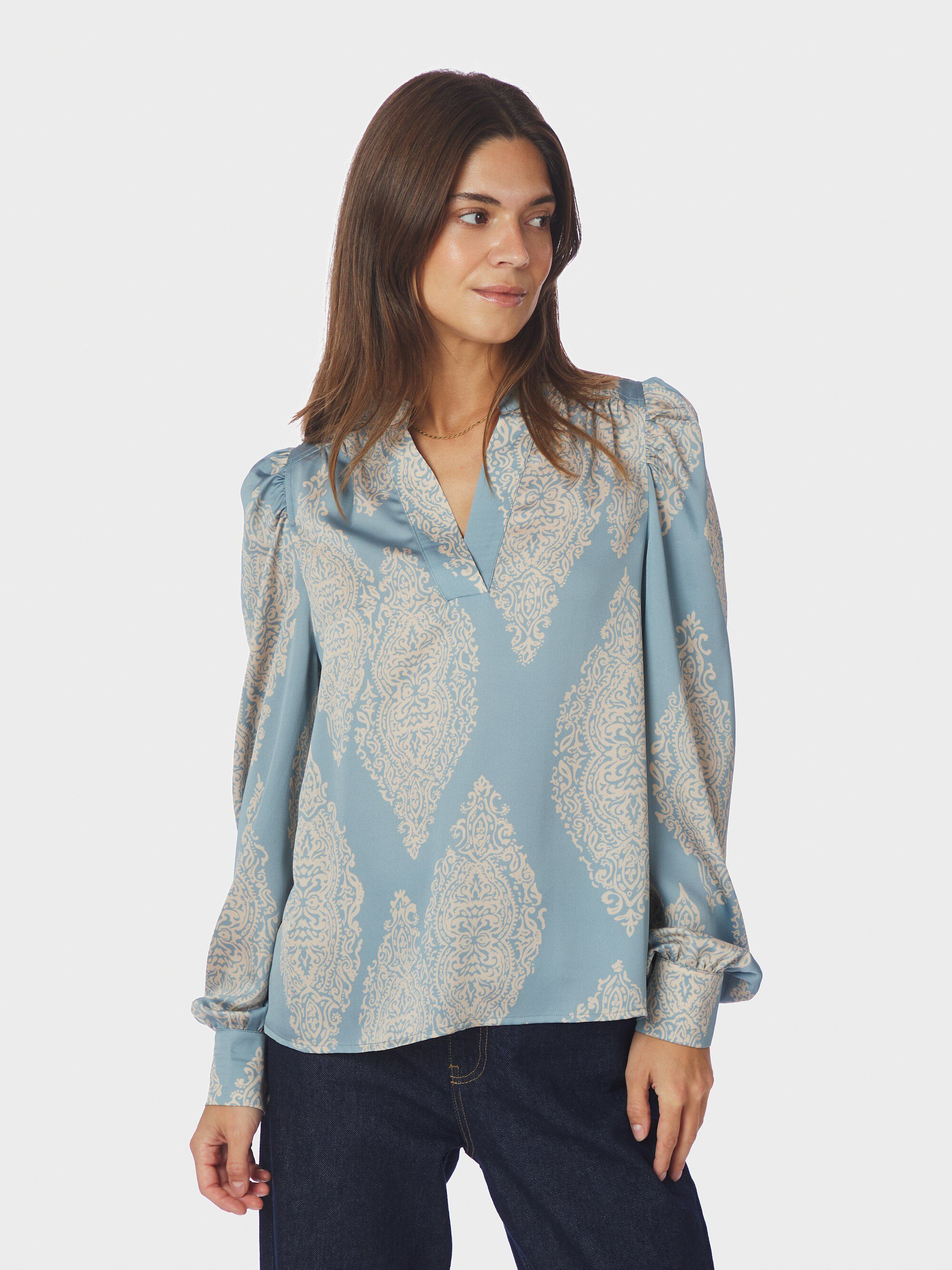Rosslyn Paisley Drop Blouse