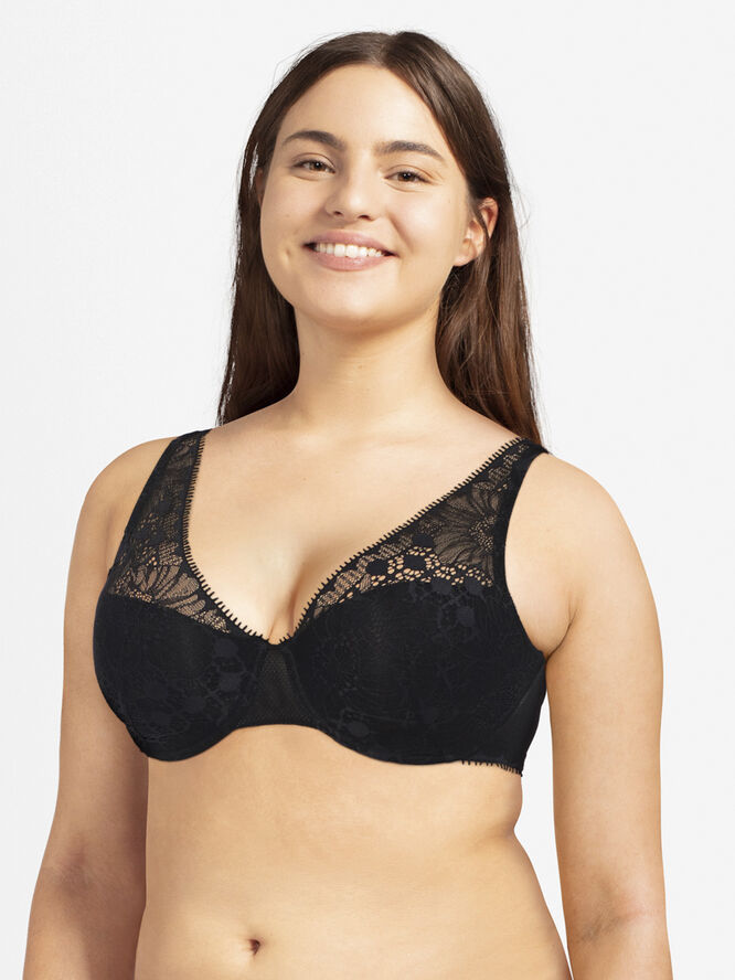 Day to Night Plunge spacer bra