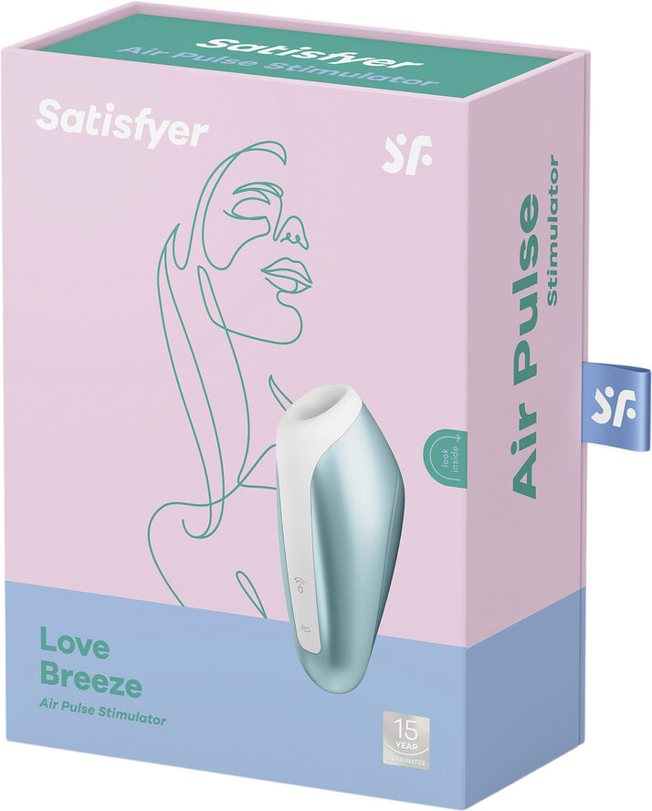 Love Breeze Ice-Blue Lufttryksstimulator